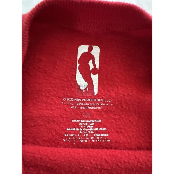 MIAMI HEAT Ladies Sz M Red Long Sleeve NBA Basketball Sweatshirt Crewneck - Picture 5 of 6